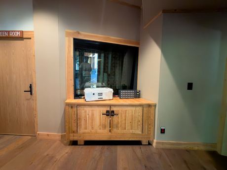 Studio Entrance Wall Fabric